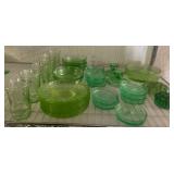 Uranium Glass Tableware