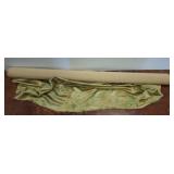 Fabric Roll with Green and Tan Textures by firepla
