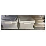 Plastic Storage and Utility Bins
