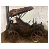 Metal Model Carriage with Functional Canopy