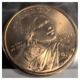 2000-D Sacagawea Dollar, Uncirculated-60