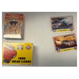 1990 Drag Racing Cards and Jimi Hendrix Playing Ca