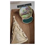 Metal Hanging Cone and Thomas Kinkade Mouse Pad