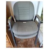 Stackable Office Chairs with Upholstered Seats