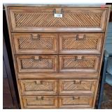 Wooden Dresser With Four Drawers