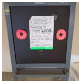 Little Partners Reversible Chalkboard and Easel