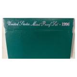 United States Mint Proof Set, 1996