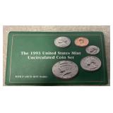 1993 United States Mint Uncirculated Coin Set
