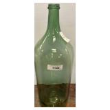 Maison Sud Green Glass Wine Bottle