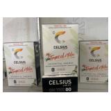4 Packs of Celsius Tropical Vibe Stick Packs