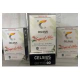 4 Packs of Celsius Tropical Vibe Stick Packs