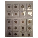 Jefferson Nickels in Sleeves