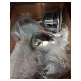 Chrome Shower Heads with Accessories
