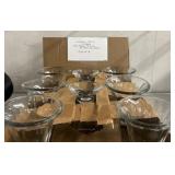 8 Libbey Glass Sundae Dishes