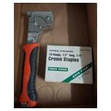 Central Pneumatic Stapler with 5000 Staples
