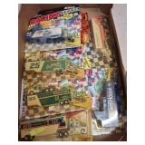 Die-Cast Racing Trucks and Trailers