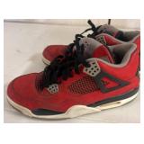 Red Air Jordan 4 Retro Sneakers