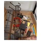 Tools and Hardware in Cardboard Box