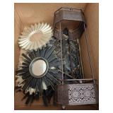 Decorative Mirrors and Metal Wall Hangings