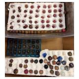 Small Marbles Various Materials