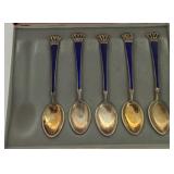 5 Tiffany & Co. Sterling Silver Spoons