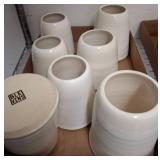 Seven Ceramic Cups by Blevins