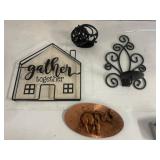 Decorative Metal and Wall Art Pieces