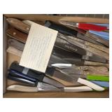 Kitchen Knives with Mixed Handles