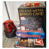 Board Games and Rotating Beacon Light Bundle