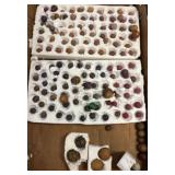 Vintage Clay Marbles