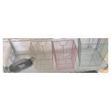 Wire Baskets and Metal Trays