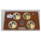 2011 Presidential Dollar Coin Set
