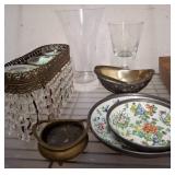 Decorative Glass and Metal Items