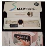Smartwatch With Accessories and User Manual