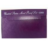 1988 United States Mint Proof Set Packaging