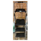 Werner 3 -Step Folding Ladder With Utility Tray