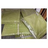 Couleur Sud Green Cotton Tablecloths