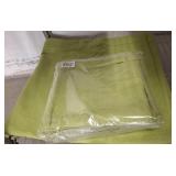 Green Fabric Lot with Packaged and Loose Pieces