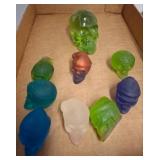 Resin Skull Figurines