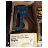 Metal Staple Gun With Staples, Central Pneumatic