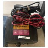 Electric Winch With Cables and Hook