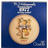 M.J. Hummel 1977 Annual Plate by Goebel