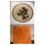 1973 Goebel Hummel Decorative Plate