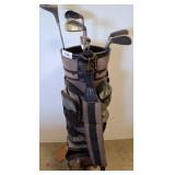Confidence Golf Bag With Assorted Clubs