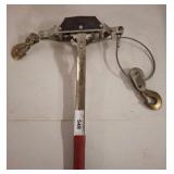 Metal Hand Winch with Cable and Hooks