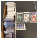 Football Card Collection with Graded and Patch Car