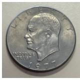 1977 Eisenhower One Dollar Coin