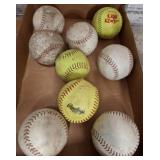 Baseballs and Softballs