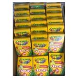 Crayola 24-Count Crayon Boxes Lot