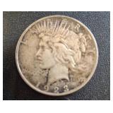 1923 Peace Silver Dollar Coin